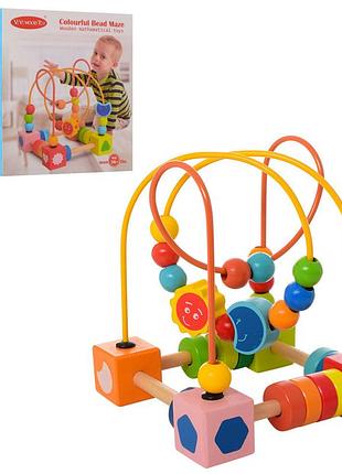 Розвиваюча іграшка лабіринт md 1242 дерев'яна від lamatoys