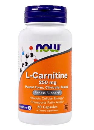 L-carnitine 250 mg 60 caps