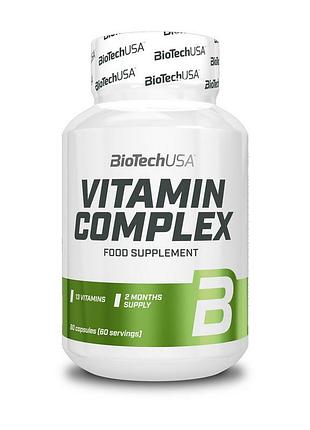 Комплекс витаминов и минералов biotech vitamin complex 60 caps