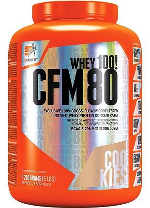 Протеїн extrifit cfm instant whey 80 2270 g (cookies cream)