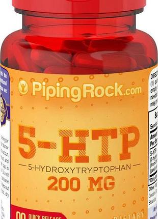 5-гидрокситриптофан piping rock 5-htp 200 mg 90 capsules