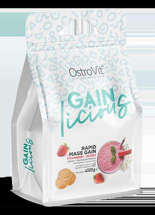 Гейнер ostrovit gainlicious 4500 g (strawberry waffers)