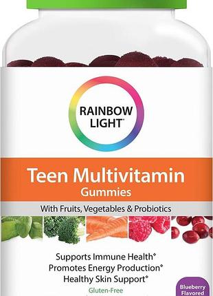 Мультивитамины для подростков rainbow light teen multivitamin gummies 120 gummies