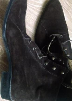 Замшевые ботинки итальялия