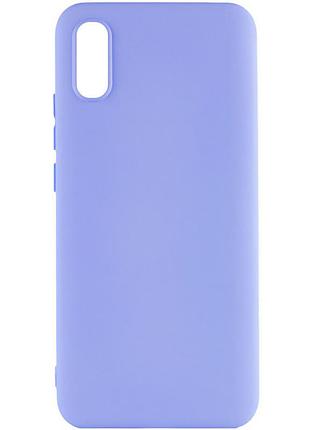 Чехол на xiaomi redmi 9a / для ксяоми, сяоми, ксиоми редми 9а силикон сиреневый / dasheen