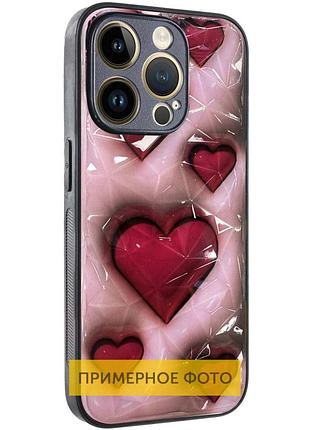 Чехол на apple iphone xs max / для айфон икс с макс / хс макс призма с картинками hearts