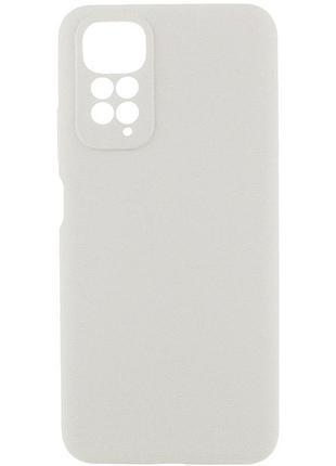 Чехол silicone cover ummi lakshmi full camera (aa) для xiaomi redmi note 11 (global) / note 11s белый / white ptr