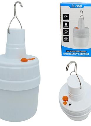 Кемпінговий ліхтар з гачком 30w, від usb, cl-v50