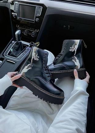 Dr. martens термо🍏 жіночі черевики мартинси