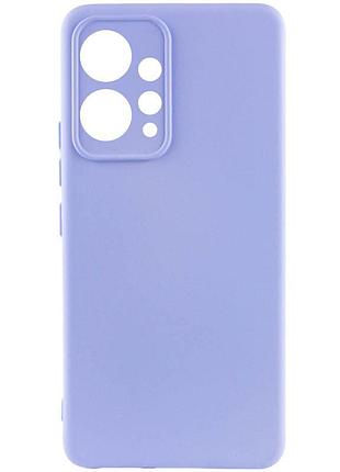 Чехол silicone cover ummi lakshmi full camera (aa) для xiaomi redmi note 12 4g сиреневый / dasheen ptr