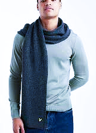 Базовый шарф из шерсти