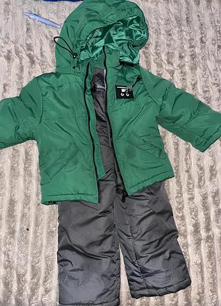 Зимовий комбінезон для хлопчика