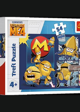 Пазли - (54 елм. мини) - "друзяки-супергерои / (54210)/trefl