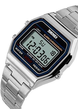 Часы наручные мужские skmei 1123si ju-80