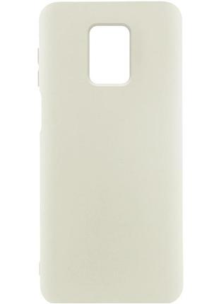 Чехол silicone cover ummi lakshmi (aa) для xiaomi redmi note 9s / note 9 pro / note 9 pro max белый / white ptr