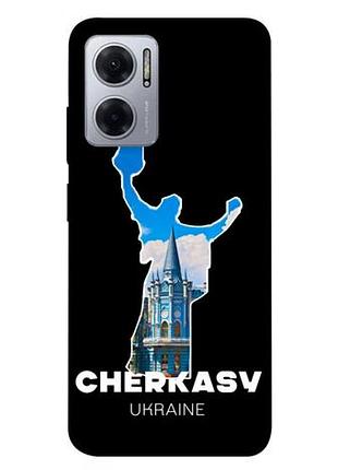 Чехол с принтом для xiaomi redmi note 11e / для ксяоми, сяоми, ксиоми редми ноте 11е cherkasy