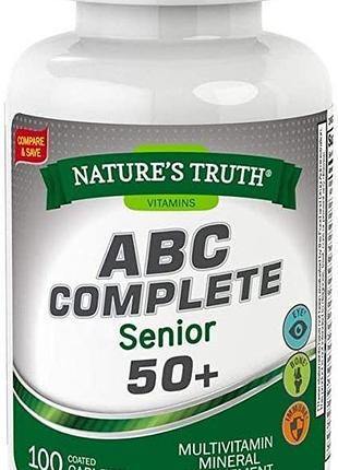 Витамины abc complete senior 50+ 100 caplets