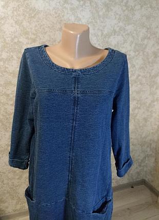 Женское джинсовое платье 💯 сотон