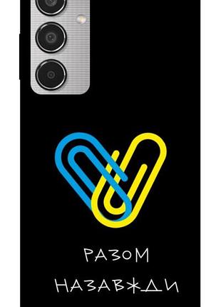 Чехол с принтом для samsung galaxy m35 5g / для самсунг галакси м35 brave ukraine 8