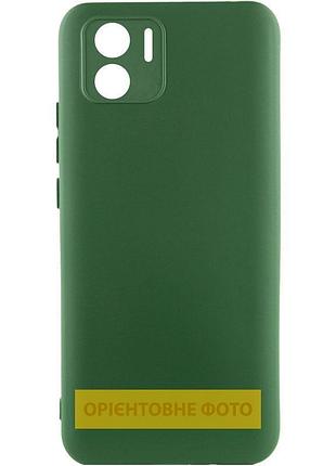 Чехол silicone cover ummi lakshmi full camera (aa) для xiaomi redmi a1+ / a2+ зеленый / dark green ptr