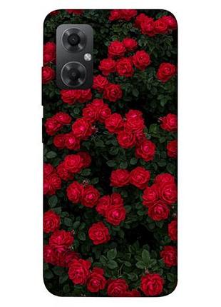Чехол с принтом для xiaomi redmi note 11r / для ксяоми, сяоми, ксиоми редми ноте 11р eternal roses