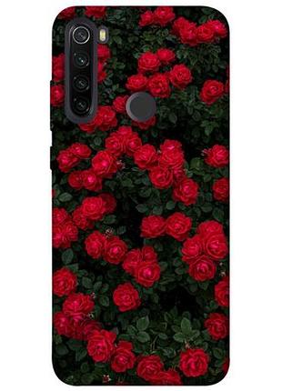 Чехол с принтом для xiaomi redmi note 8t / для ксяоми, сяоми, ксиоми редми ноте 8т eternal roses