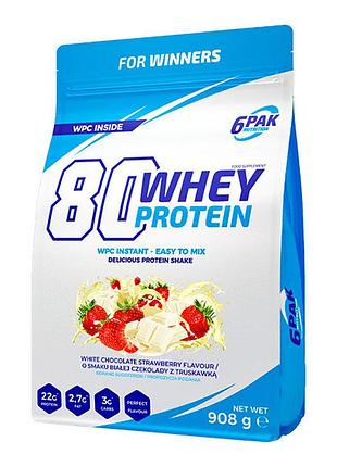 Протеин 80 whey protein 908 g (vanilla)