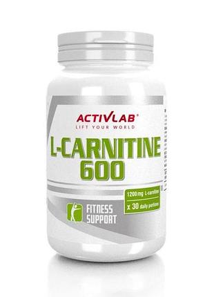 L-карнитин activlab l-carnitine 600 60 caps