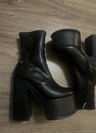 Ботинки shelly london на платформе y2k bratz братц unif dollskill new rock