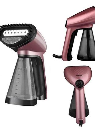 Ручной вертикальный отпариватель dsp kd1075 для одежды и штор 1500w, відпарювач утюг, бытовой паровой утюг