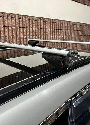 Багажник (поперечини) на інтегровані рейлінги wizard v2 (2 шт) 125 см чорний для range rover velar 2017- рр
