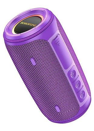 Bluetooth колонка borofone br38 free-flowing sports purple