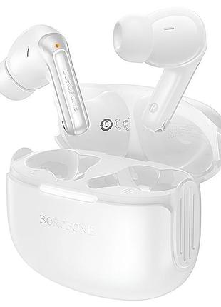 Беспроводные tws наушники borofone fq9 plus peaceful anc+enc white