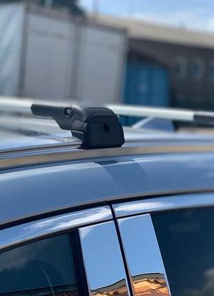 Багажник (поперечини) на інтегровані рейлінги wingbar v2 (2 шт) сірий для range rover velar 2017- рр