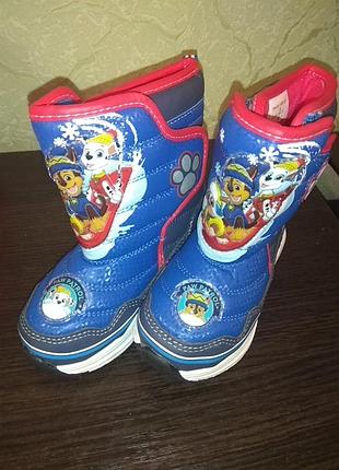 Чоботи paw patrol