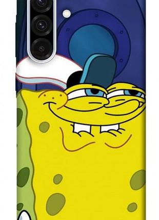 Чехол с принтом для samsung galaxy a36 5g / для самсунг галакси а36 губка боб