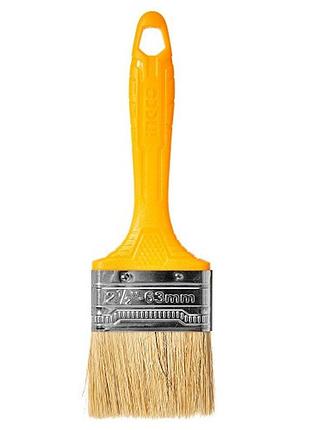 Пензель флейцевий пластикове руків'я 2,5" ingco super select