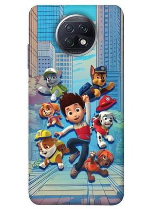 Чохол з принтом для xiaomi redmi note 9 5g / note 9t / для ксяомі, сяомі, ксіомі редмі ноте 9, ноте 9т патруль