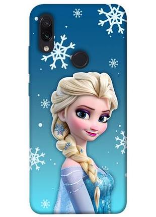 Чехол с принтом для xiaomi redmi note 7, note 7 pro, note 7s для сяоми, ксиоми редми ноте 7, 7 про, 7с эльза
