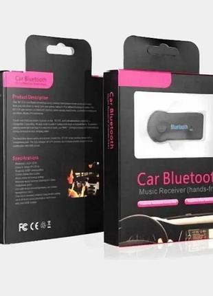 Car receiver aux блютуз bt350d car bluetooth адаптер aux bt350d с разъемом 3.5 мм