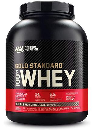 Протеин gold standard 100% whey 2273 g (extrime milk chocolate)