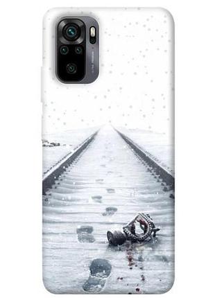 Чехол с принтом для xiaomi redmi note 10, note 10s для сяоми, ксиоми редми ноте 10, ноте 10с сталкер 3