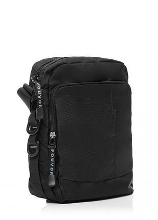 Мужская сумка через плечо полиэстер черный арт.2022-40 black fouvor (китай)