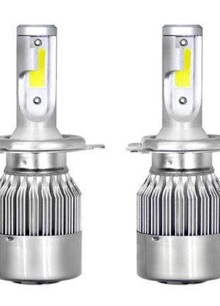 Світлодіодні лампи led c6 h4 (ближній/дальній)
