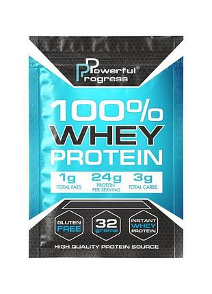 Протеин powerful progress 100% whey protein instant 32 g (капучино)