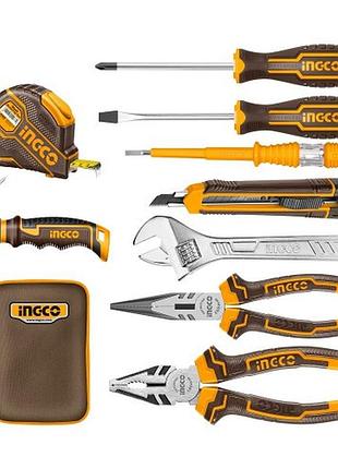 Набор ручного инструмента 9 предметов ingco