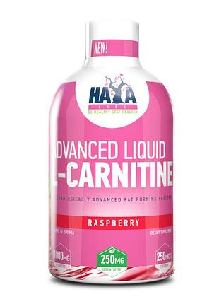 Ацетил-l-карнитин haya labs advanced liquid l-carnitine 1000mg 500 ml (raspberry)