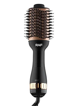 Фен-щетка raf r.420 черный