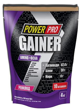 Gainer (4 kg, банан)