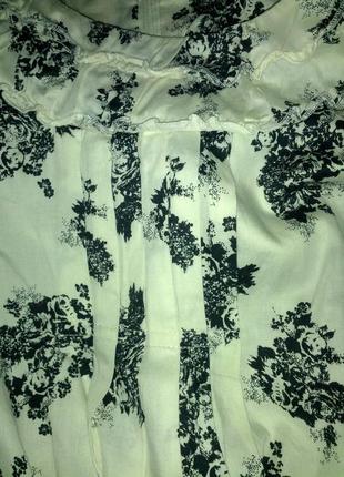 Легкое платье с цветочным принтом,,можно на животик,44-46р.,dorothy perkins,пог от47см4 фото